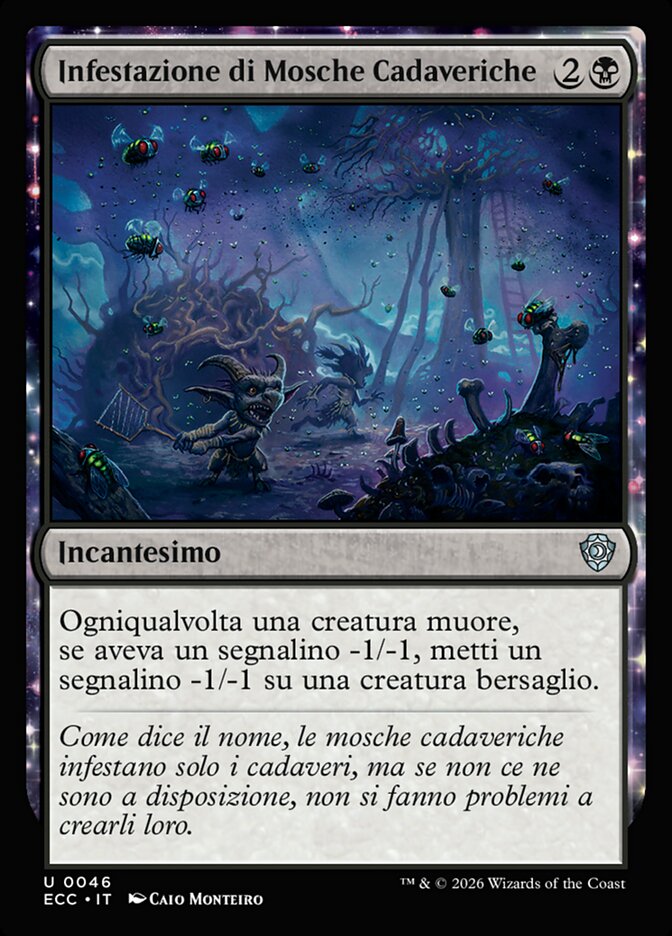 Infestazione di Mosche Cadaveriche