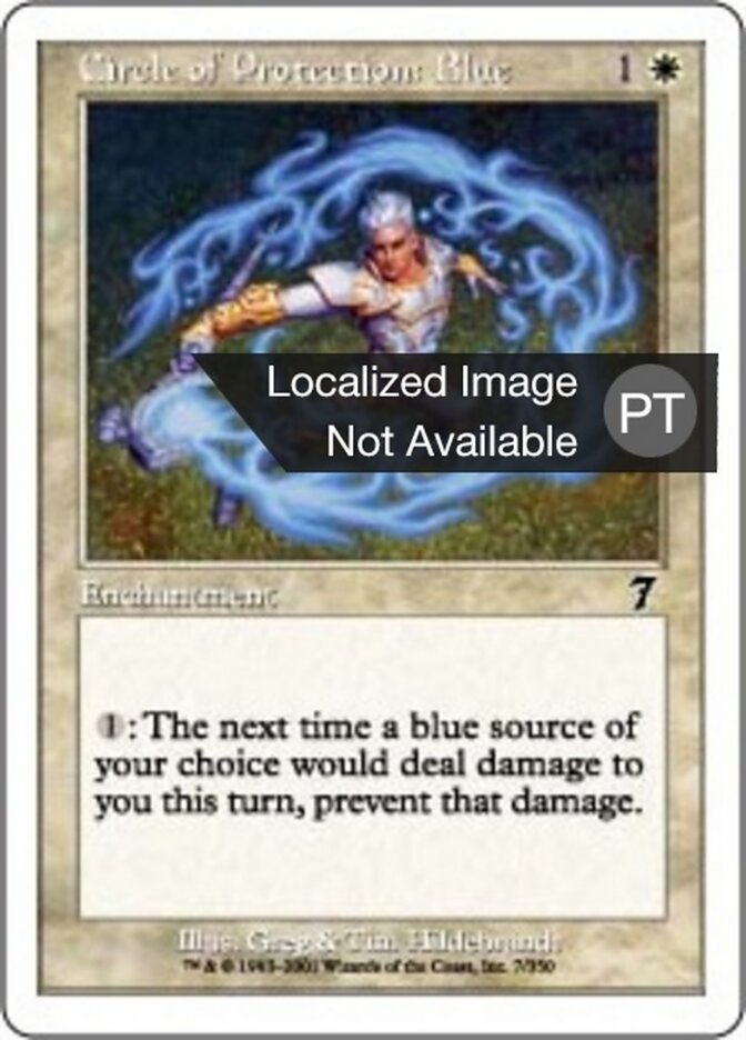 Círculo de Proteção: Azul