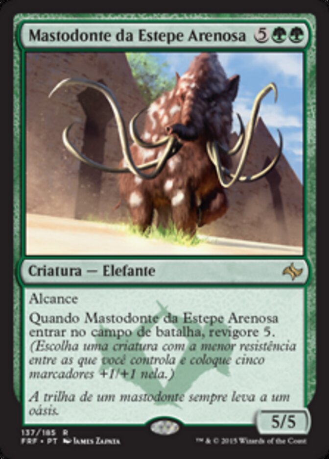 Mastodonte da Estepe Arenosa
