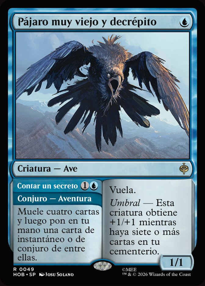 Most Decrepit Old Bird // Speak Secrets