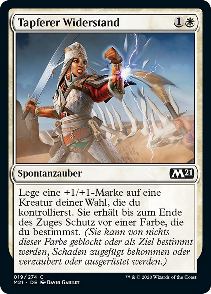 Tapferer Widerstand