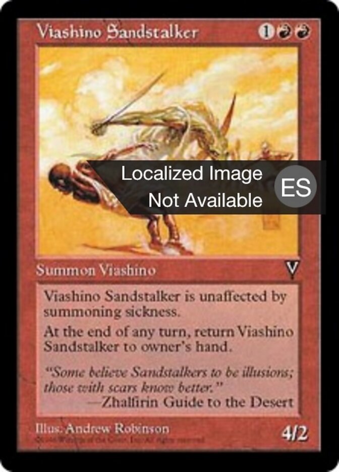 Cazador de la arena viashino