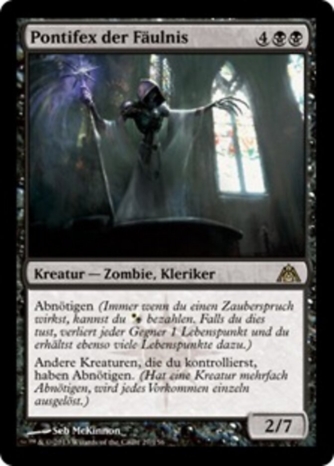 Pontifex der Fäulnis