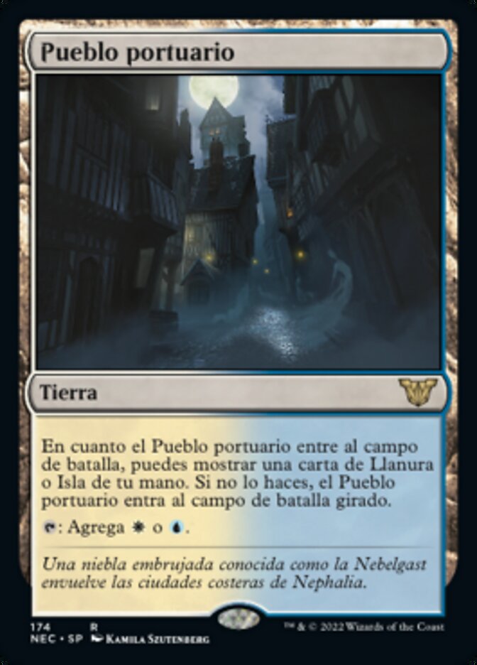 Pueblo portuario