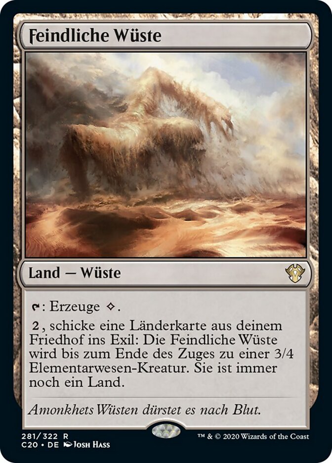 Feindliche Wüste