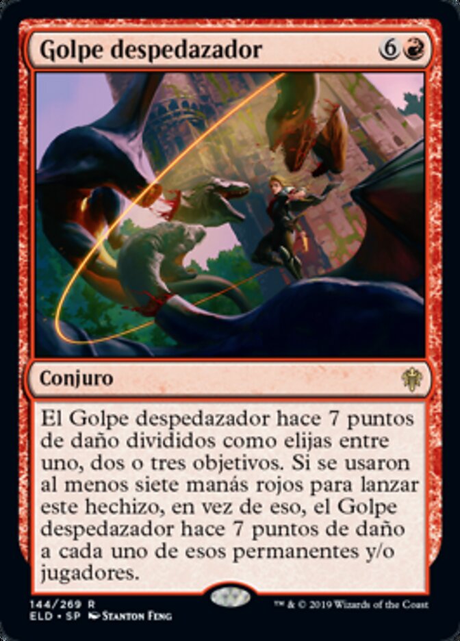 Golpe despedazador