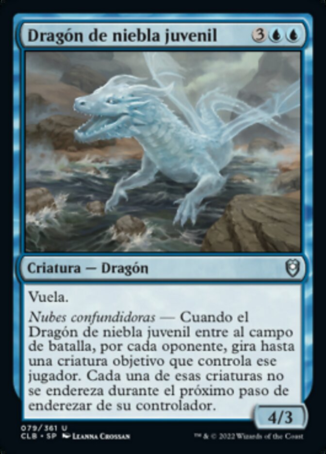 Dragón de niebla juvenil