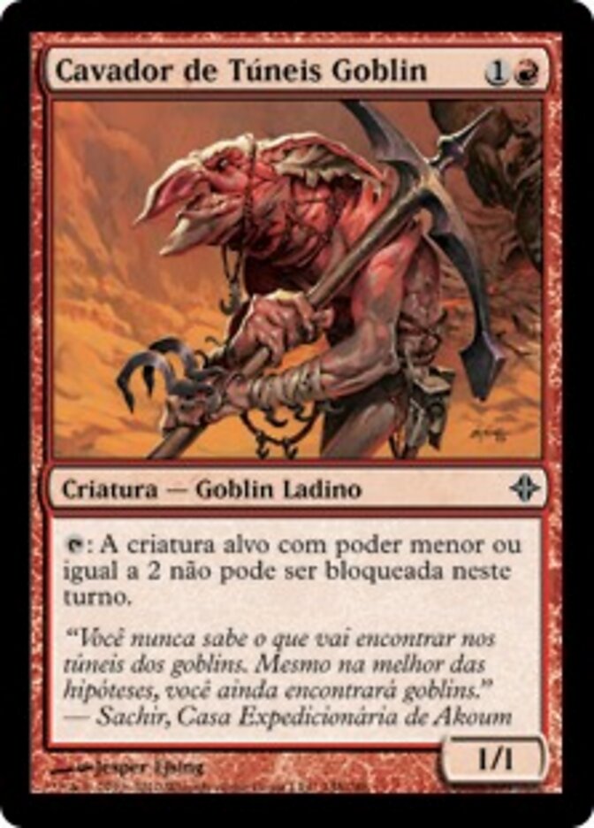 Cavador de Túneis Goblin