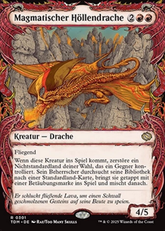 Magmatischer Höllendrache