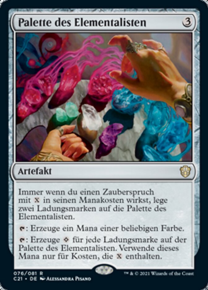 Palette des Elementalisten