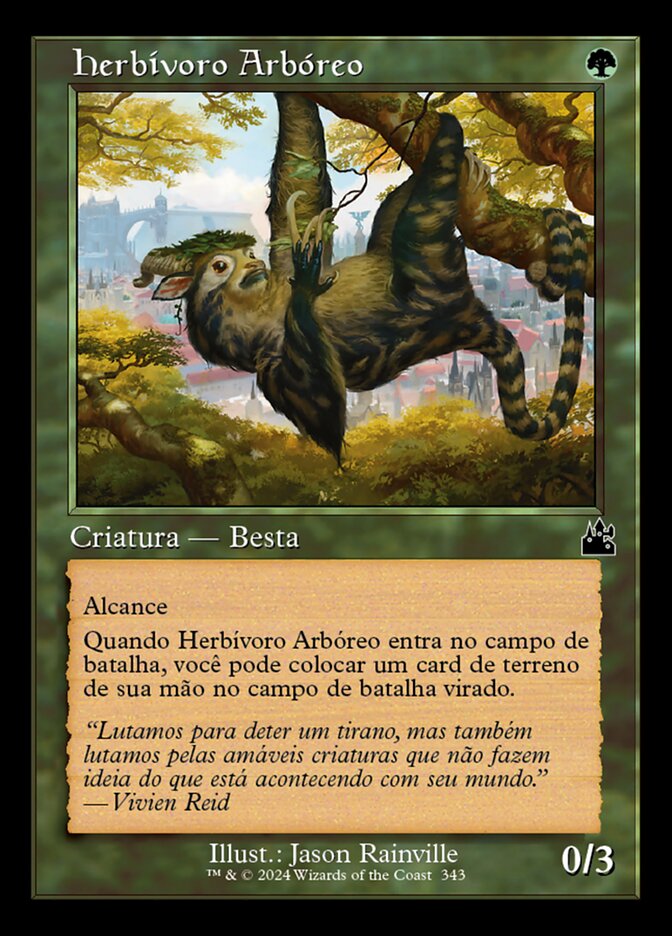 Herbívoro Arbóreo