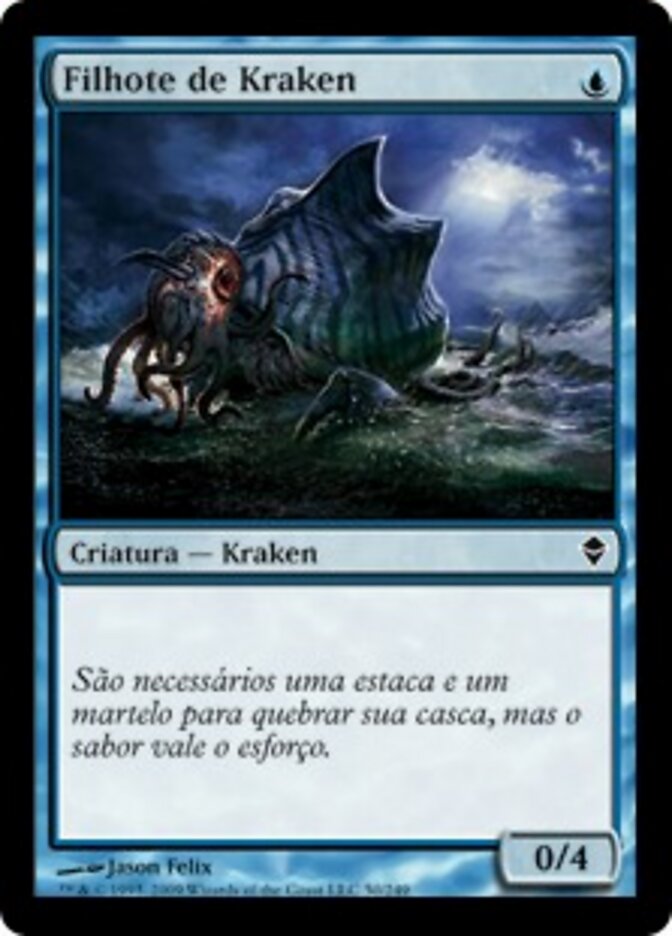 Filhote de Kraken