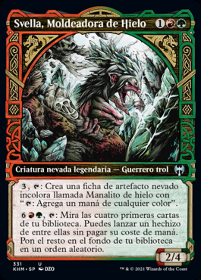 Svella, Moldeadora de Hielo