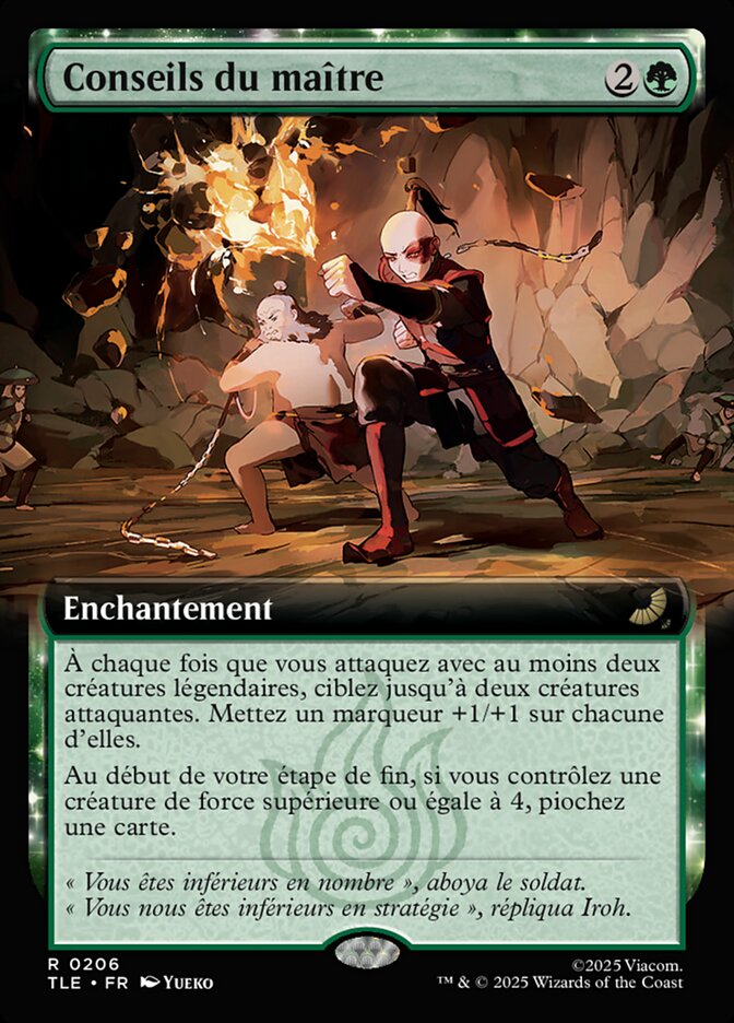 Conseils du maître