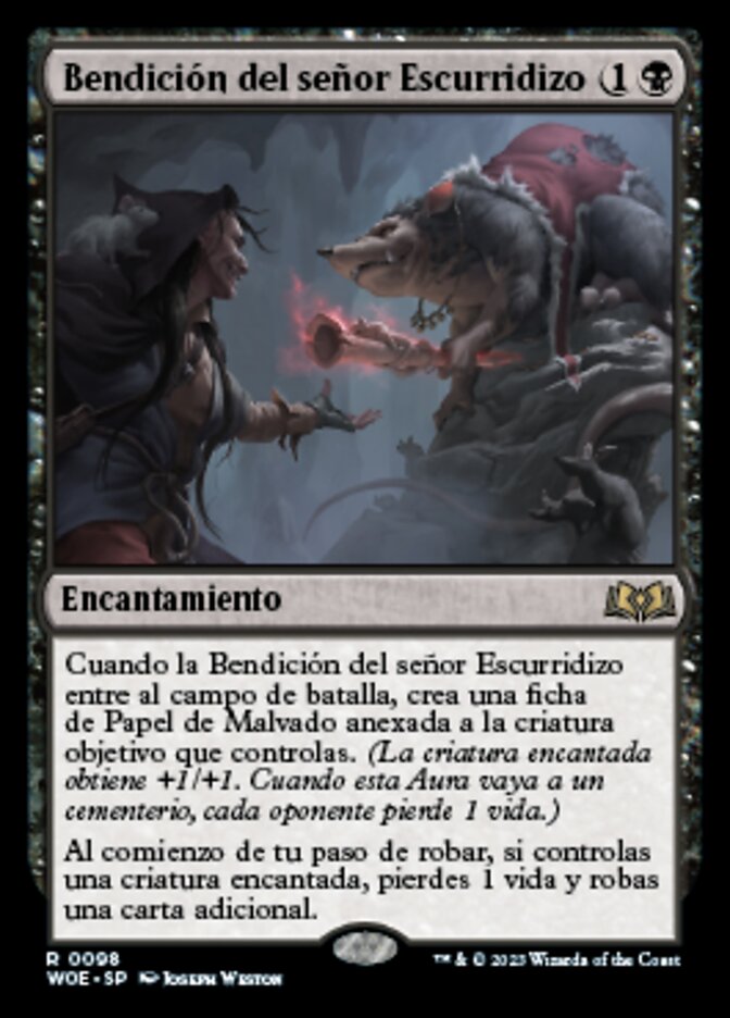 Bendición del señor Escurridizo