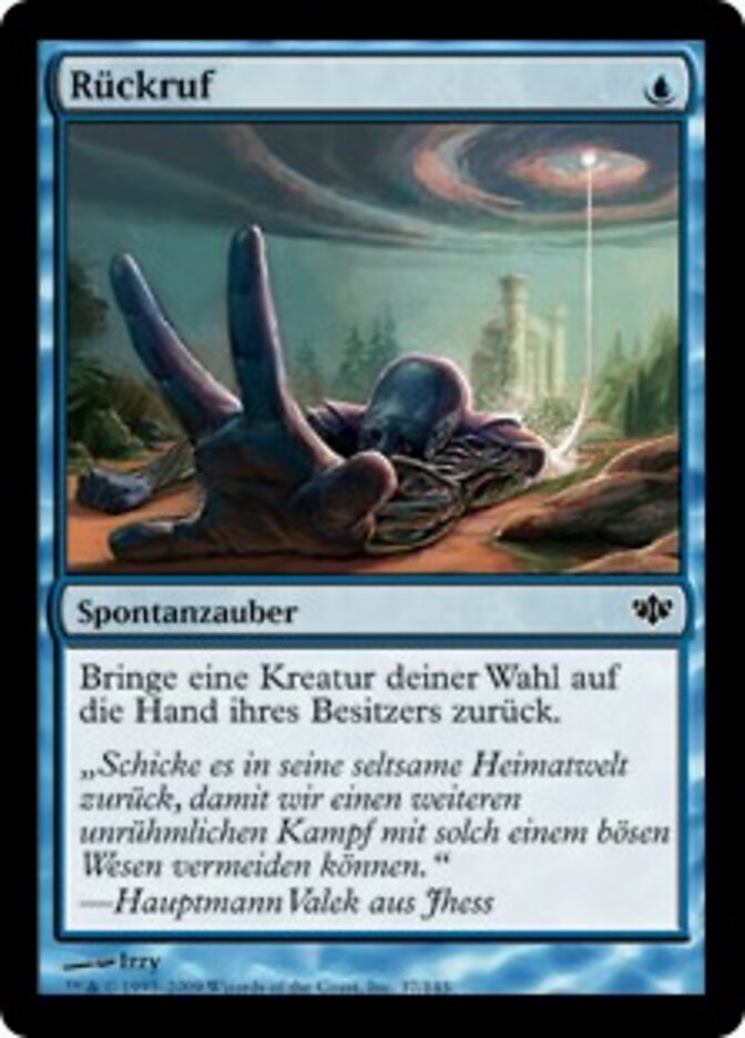 Rückruf