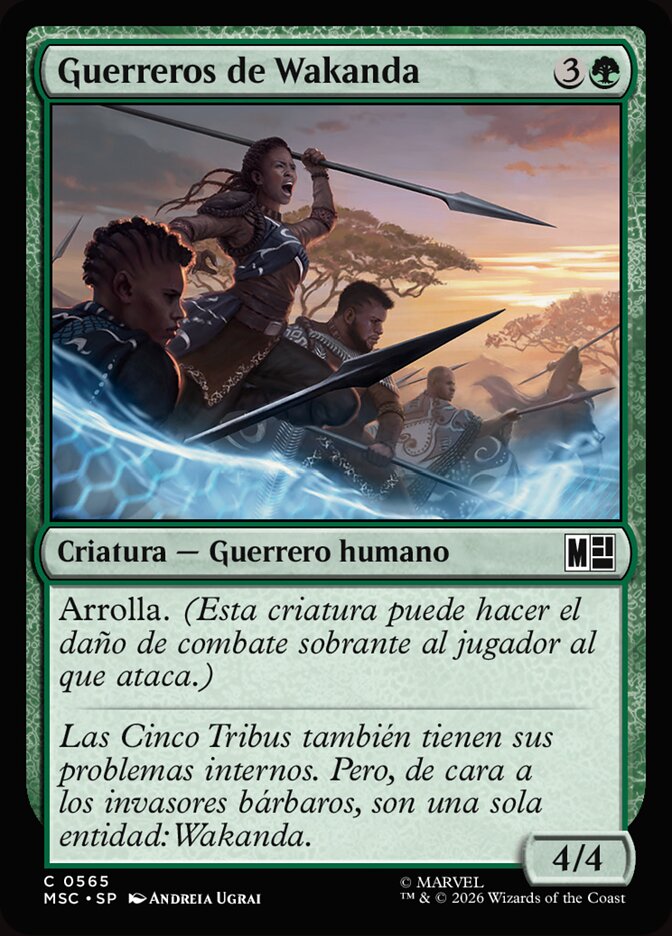 Guerreros de Wakanda
