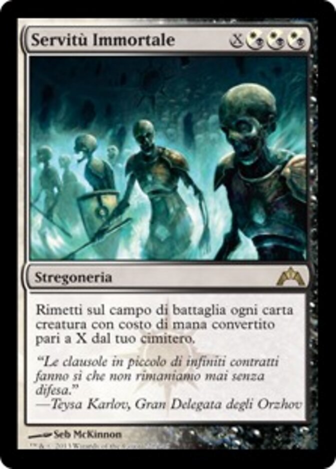 Servitù Immortale