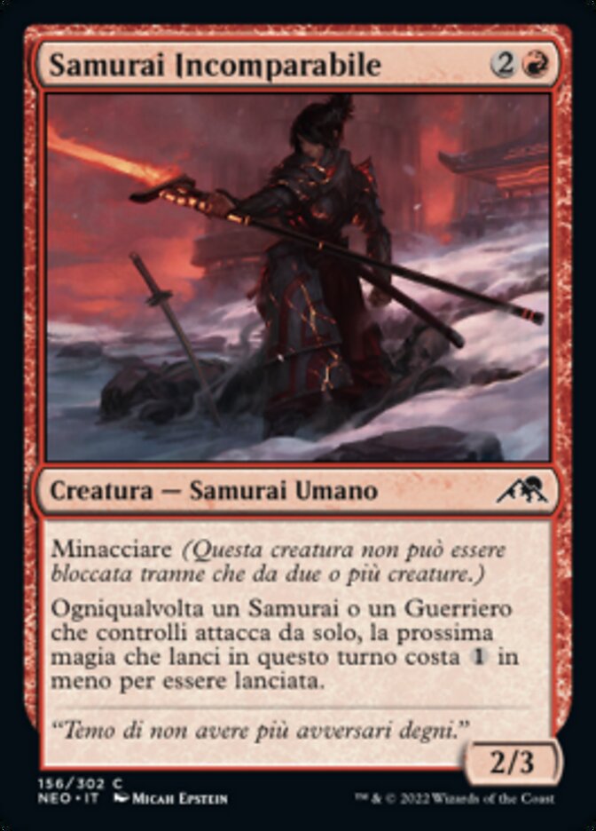 Samurai Incomparabile