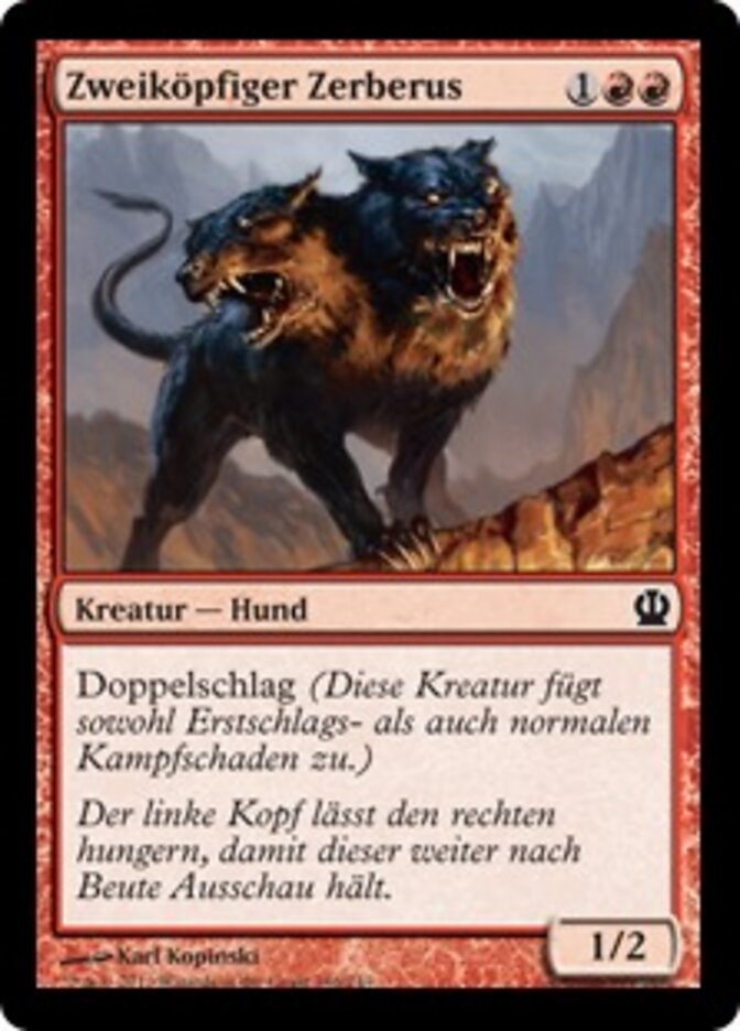 Zweiköpfiger Zerberus