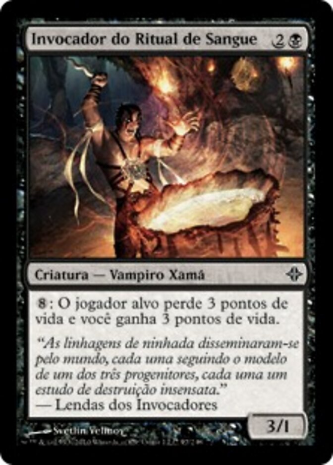 Invocador do Ritual de Sangue