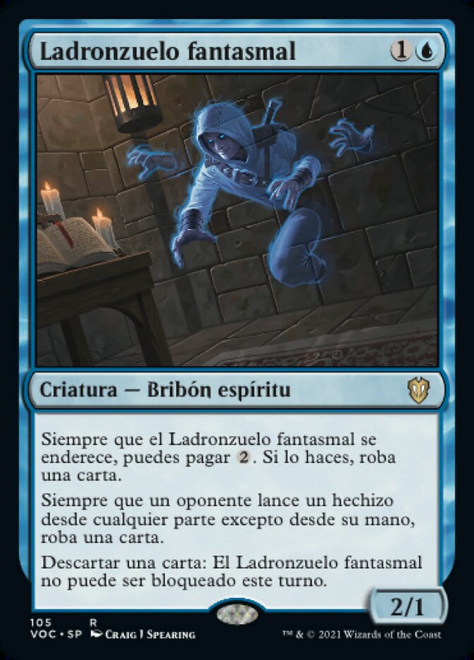 Ladronzuelo fantasmal