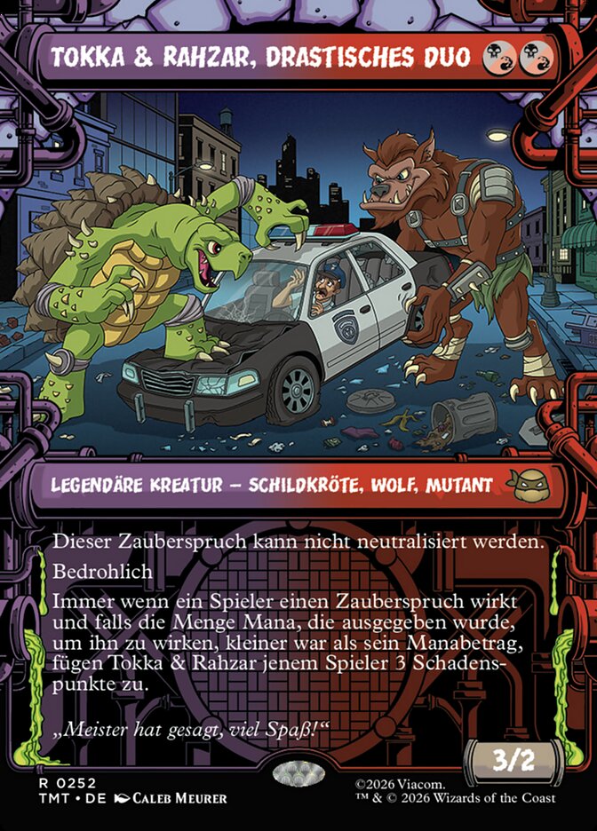 Tokka & Rahzar, drastisches Duo