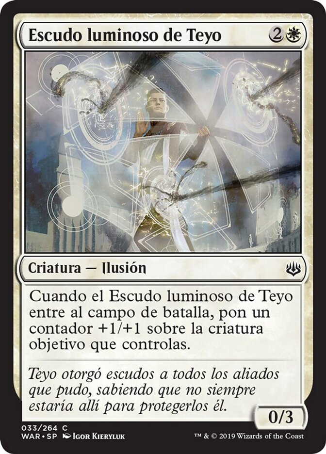 Escudo luminoso de Teyo
