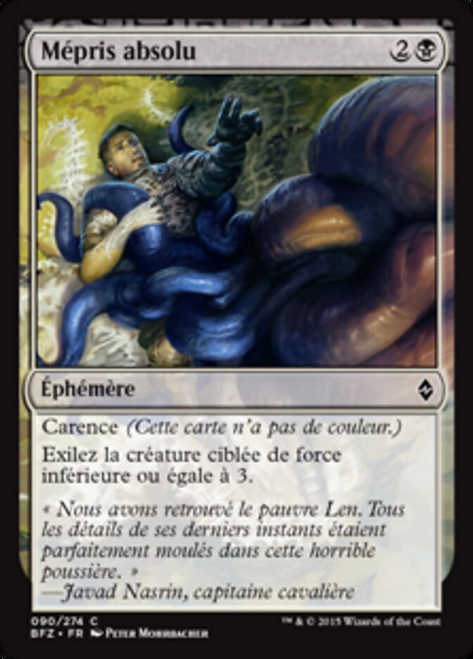 Mépris absolu
