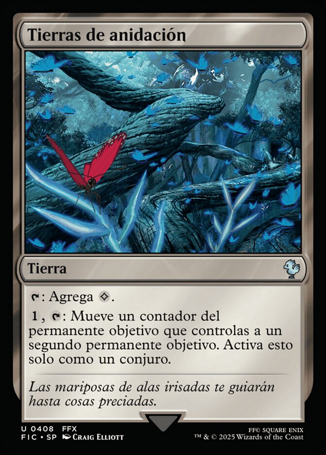 Tierras de anidación