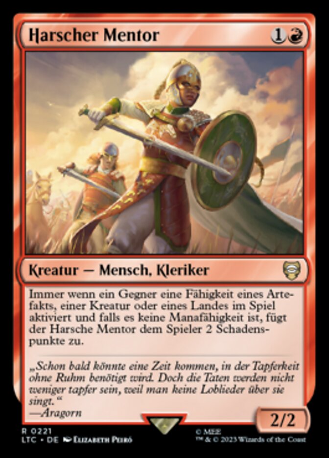 Harscher Mentor