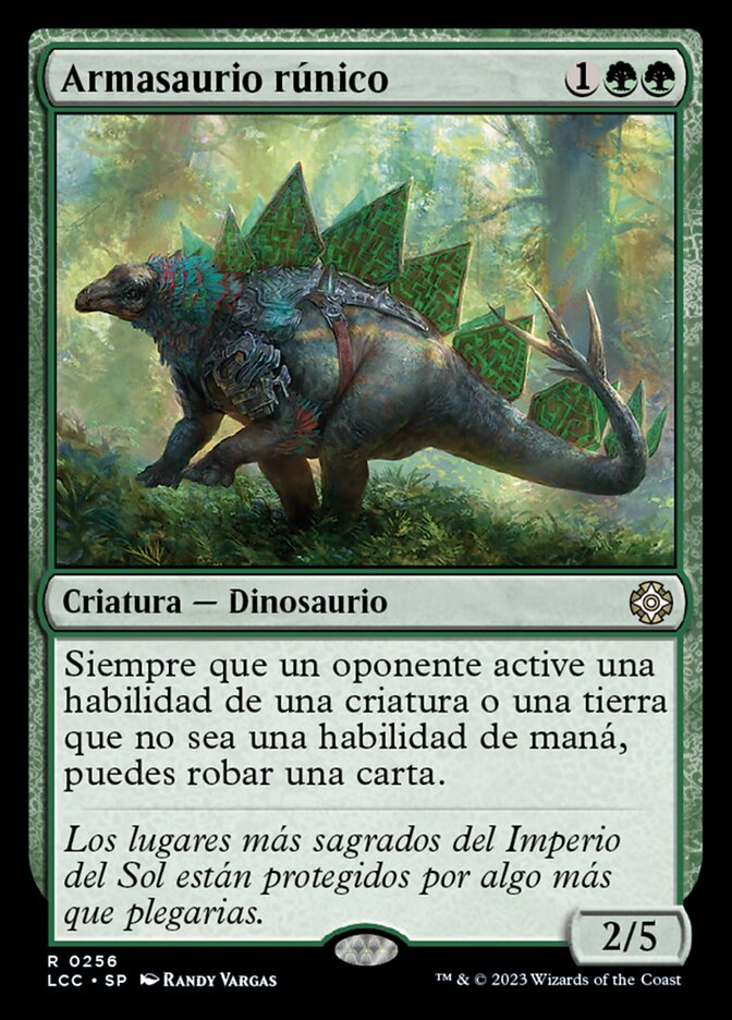 Armasaurio rúnico