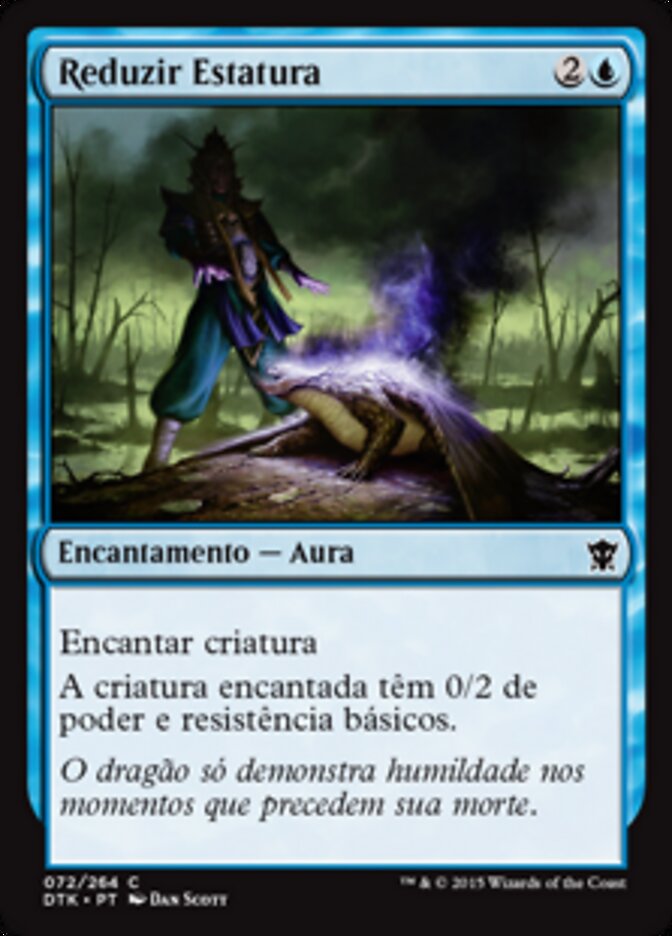 Reduzir Estatura