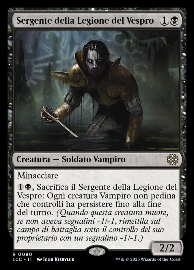 Sergente della Legione del Vespro
