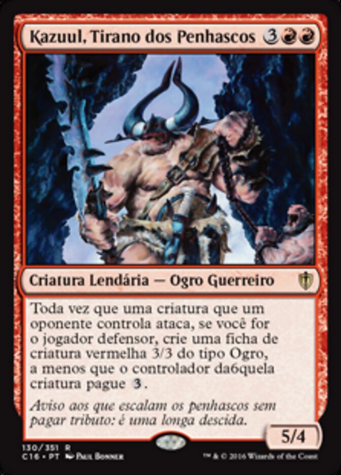 Kazuul, Tirano dos Penhascos