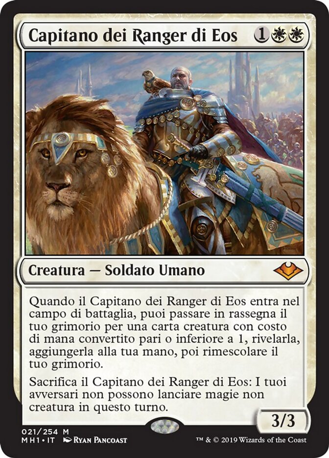Capitano dei Ranger di Eos