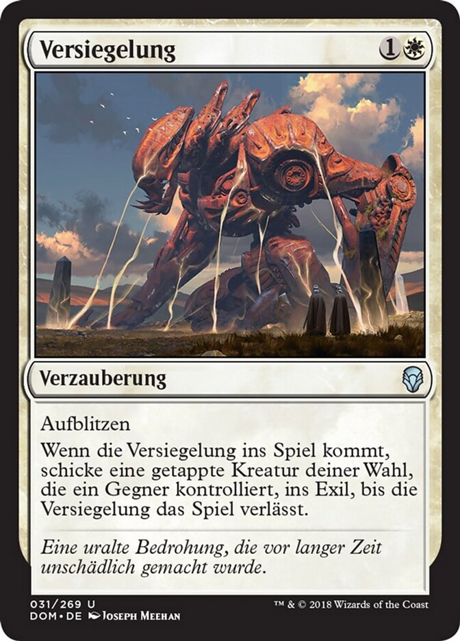 Versiegelung