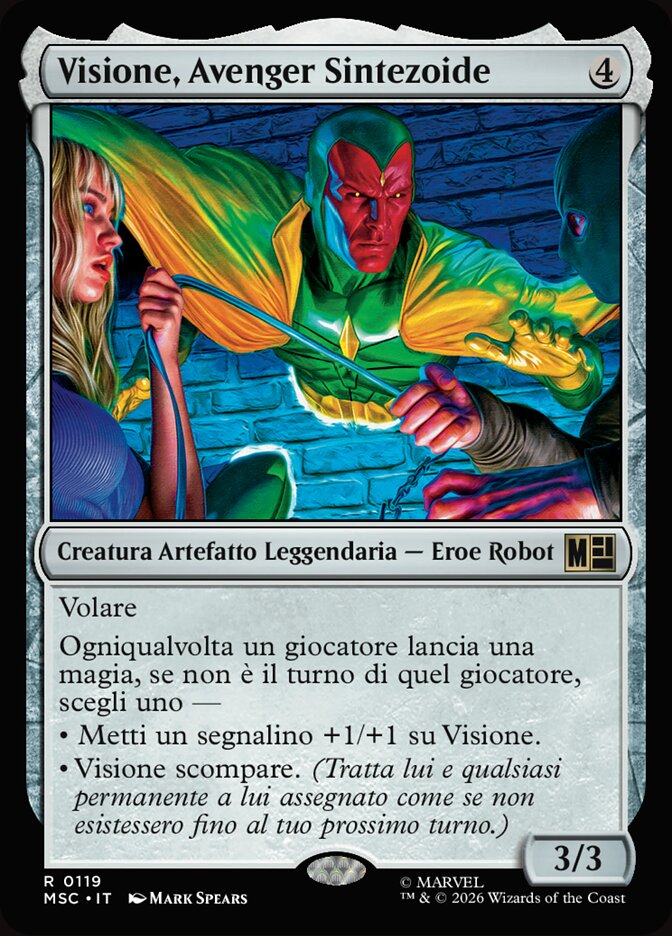 Visione, Avenger Sintezoide