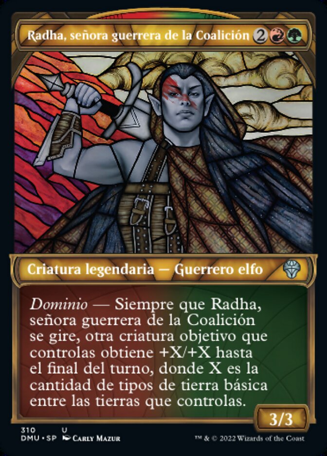 Radha, señora guerrera de la Coalición
