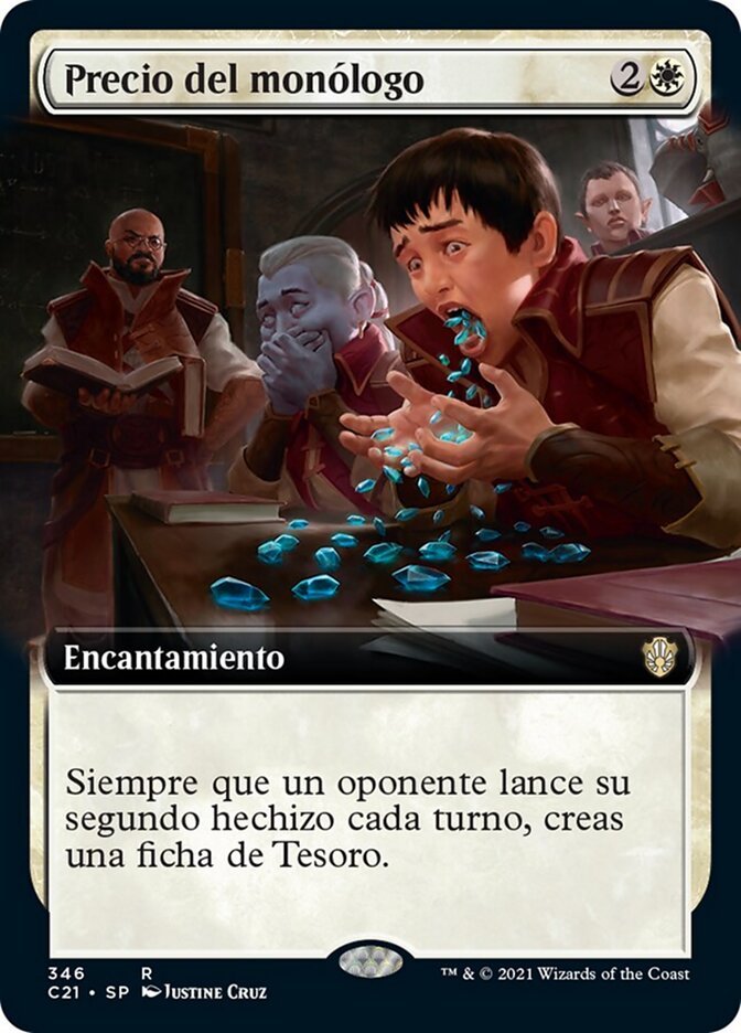 Precio del monólogo