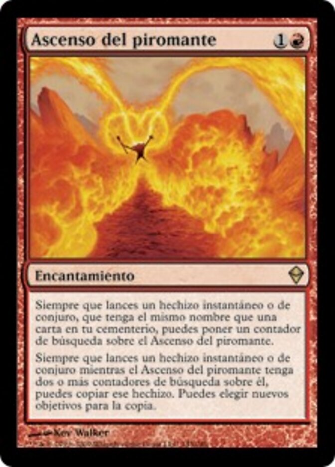 Ascenso del piromante