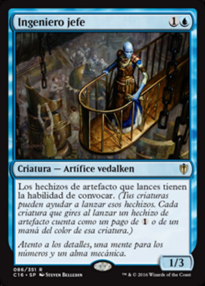 Ingeniero jefe