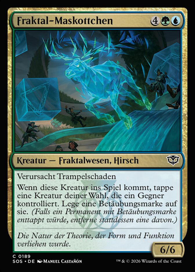 Fraktal-Maskottchen
