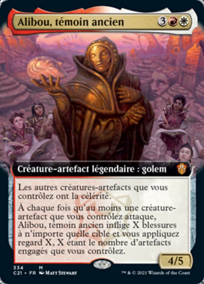 Alibou, témoin ancien