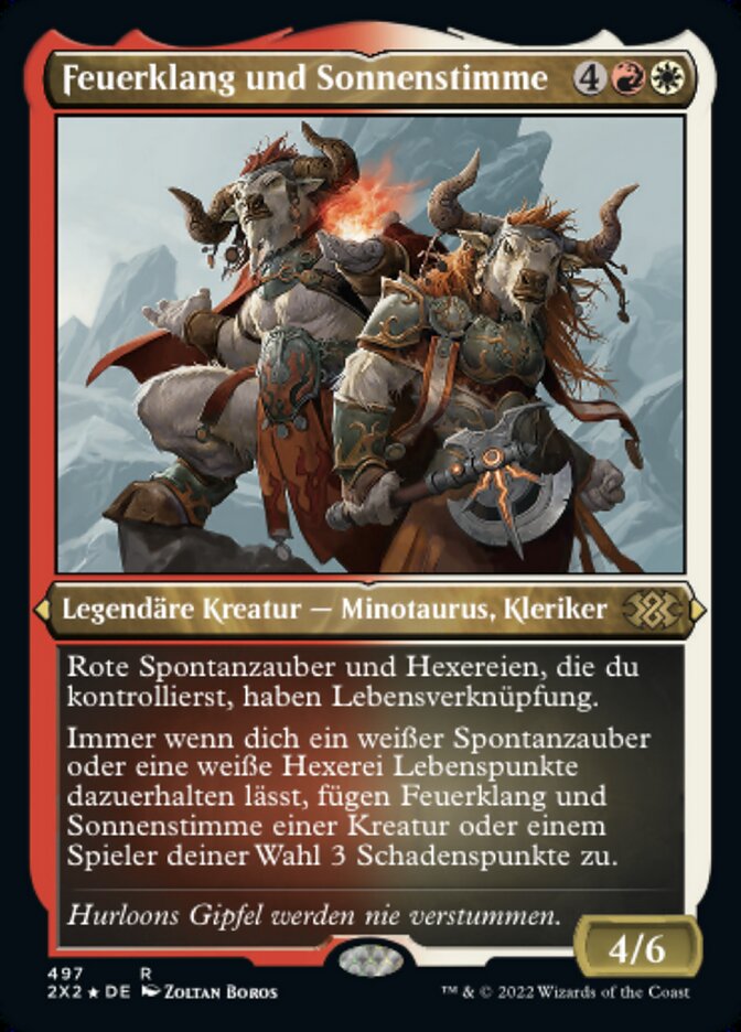 Feuerklang und Sonnenstimme