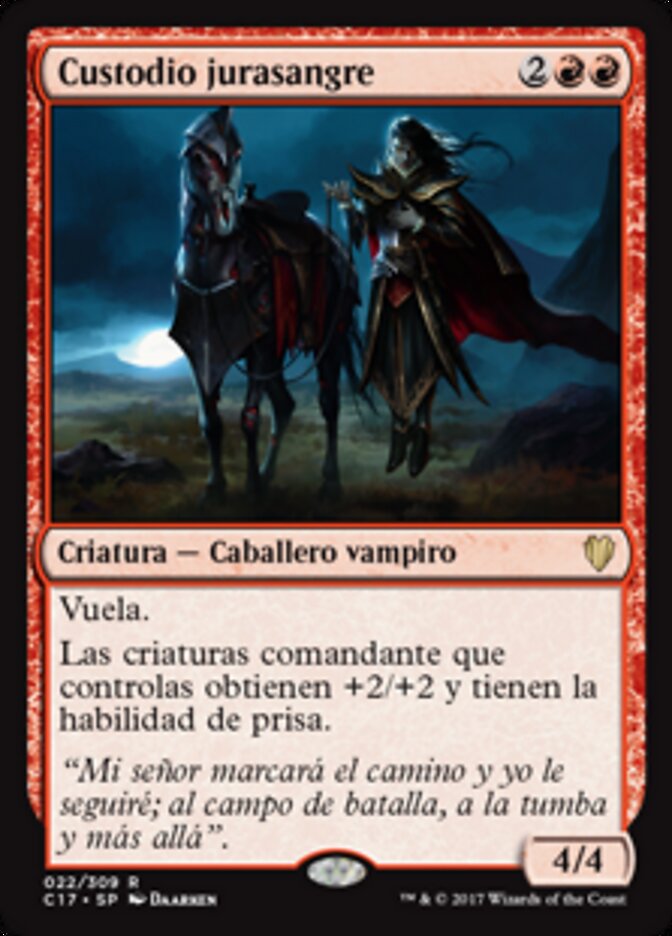 Custodio jurasangre