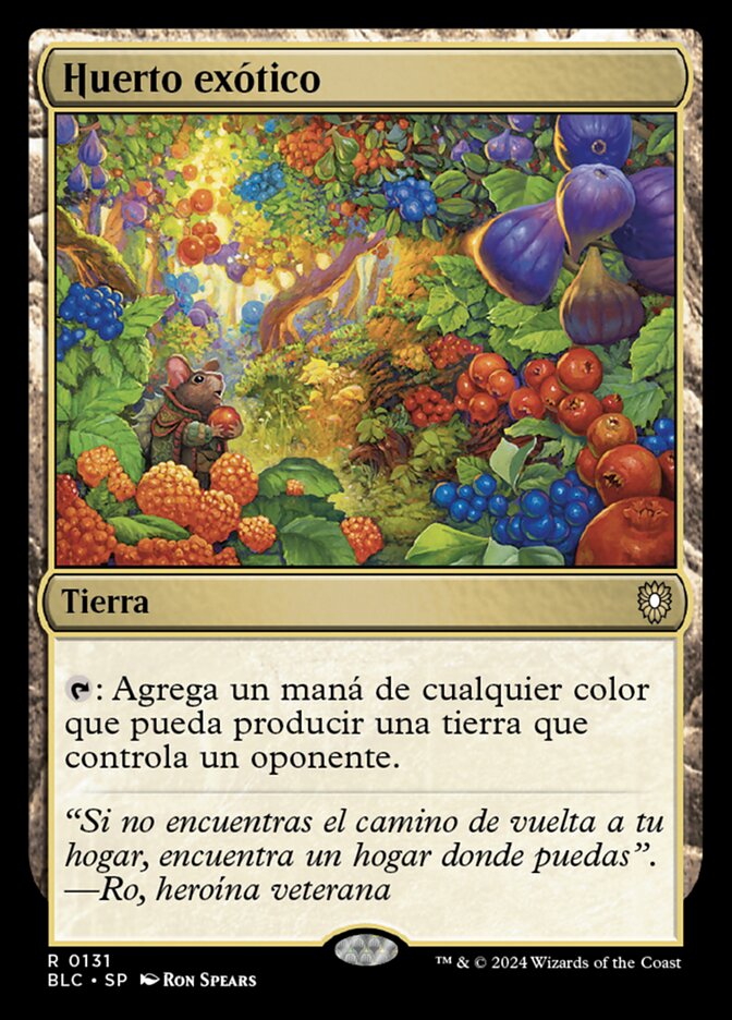 Huerto exótico