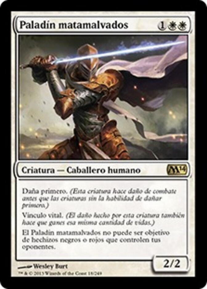 Paladín matamalvados