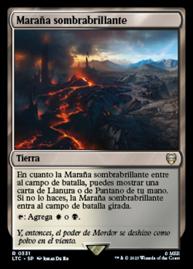 Maraña sombrabrillante