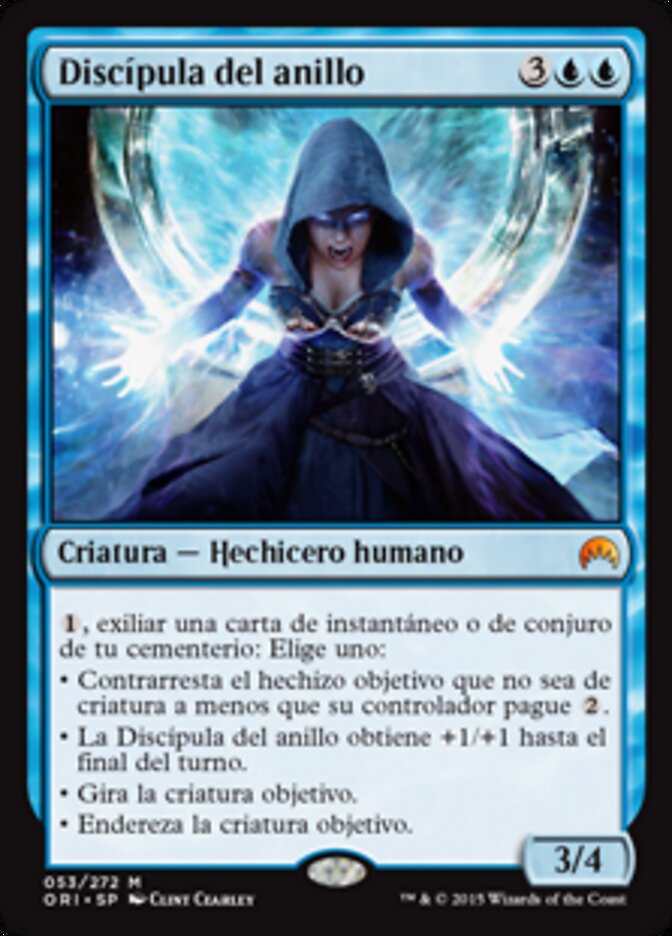 Discípula del anillo